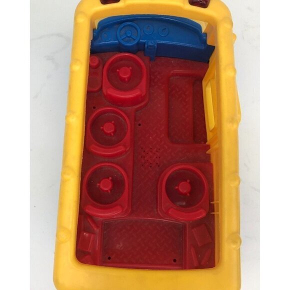 Fisher Price Little People 2002 Beeps the Yellow School Bus Lights Music Sound - Picture 9 of 13